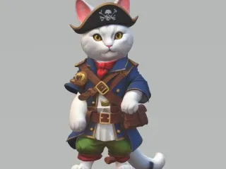 Pirate cat