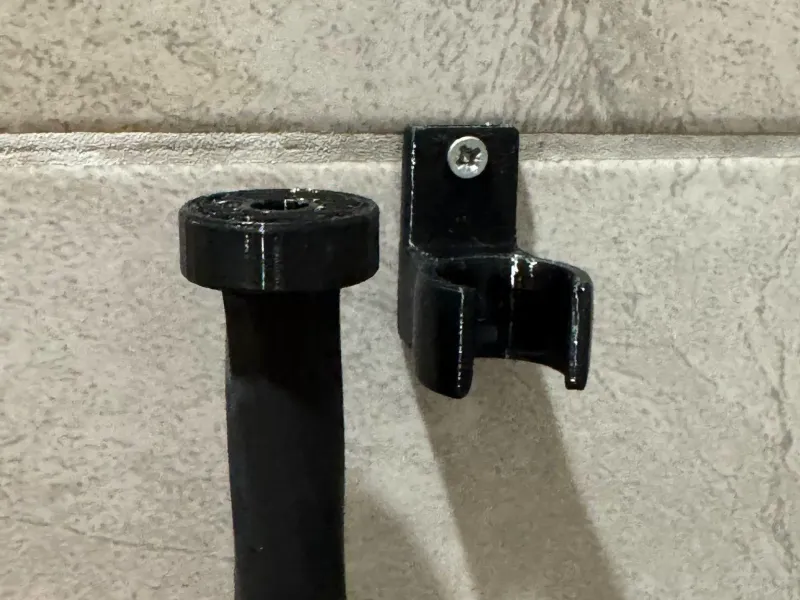 Bidet Hose Holder for Toilet Installation / wc hortum başı