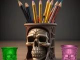 💀حامل أقلام الجمجمة💀💀-0