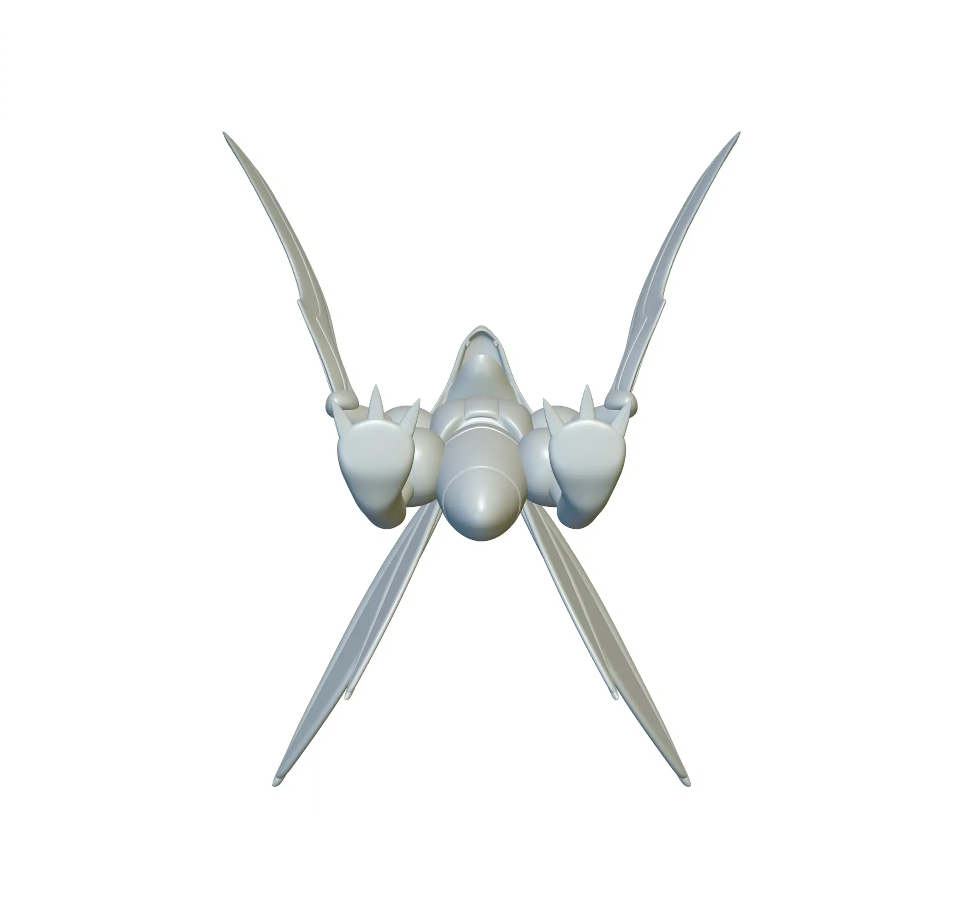 Pokemon Scyther #123 - Bereit für den 3D-Druck!
