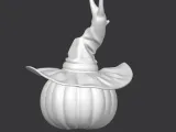 Pumpkin in a hat-1
