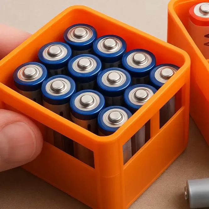 double a battery holder