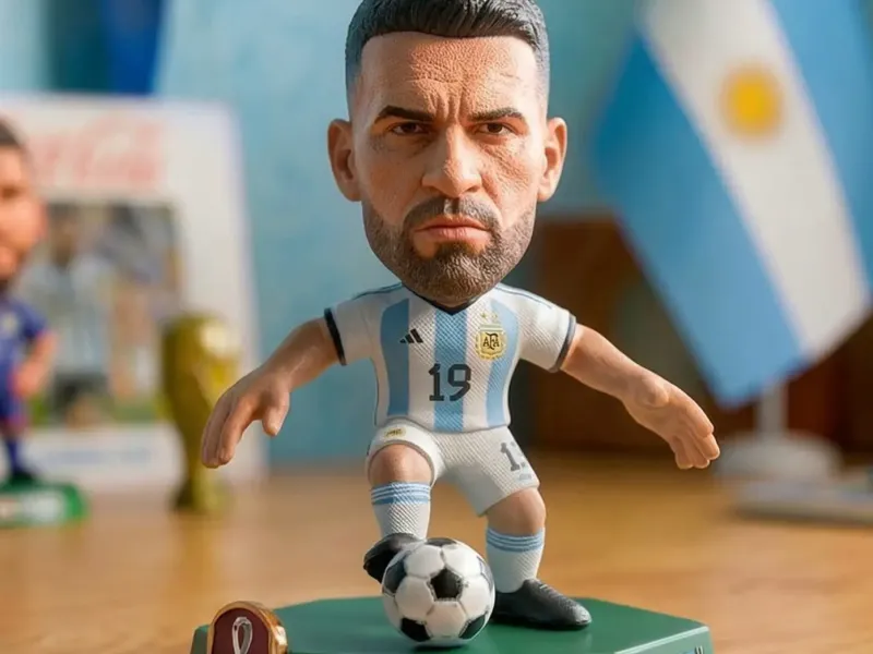 LLavero de Campeones del Mundo 2022 - Nicolás Otamendi