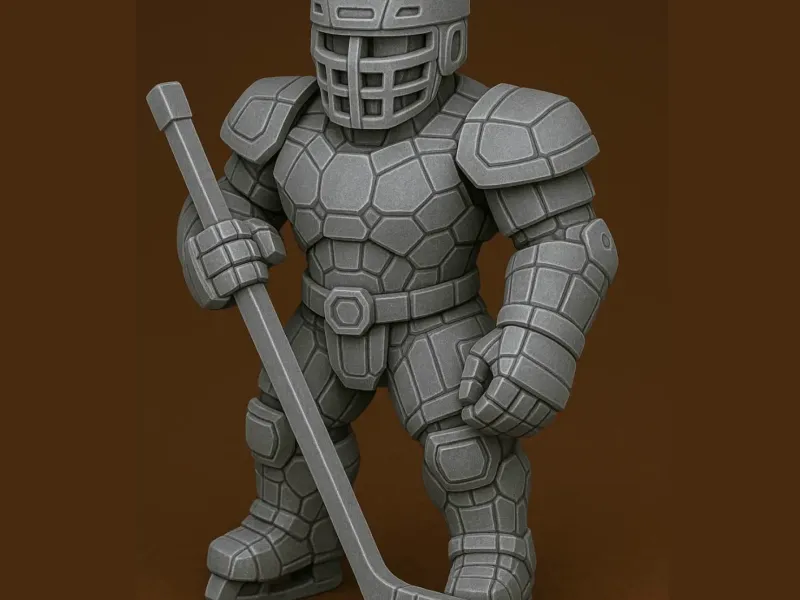 Mecha Hockey Player