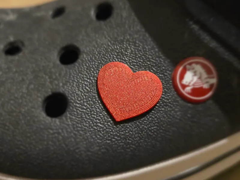 Crocs Herz / Charm nicht nur für Valentinstag