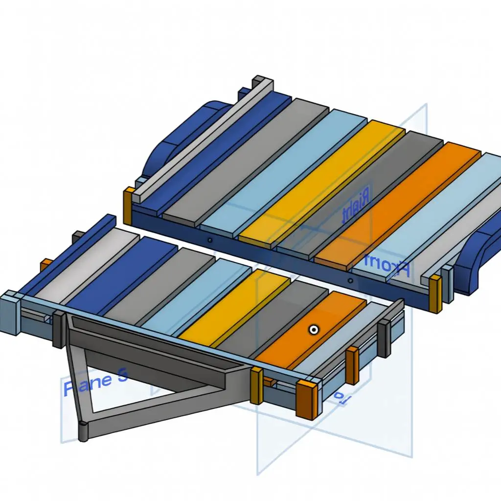 Big Tex Flat Bed Trailer 9x12