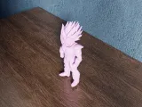 Low Poly Vegeta-2