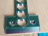 Print bed Scraper Hearts-1