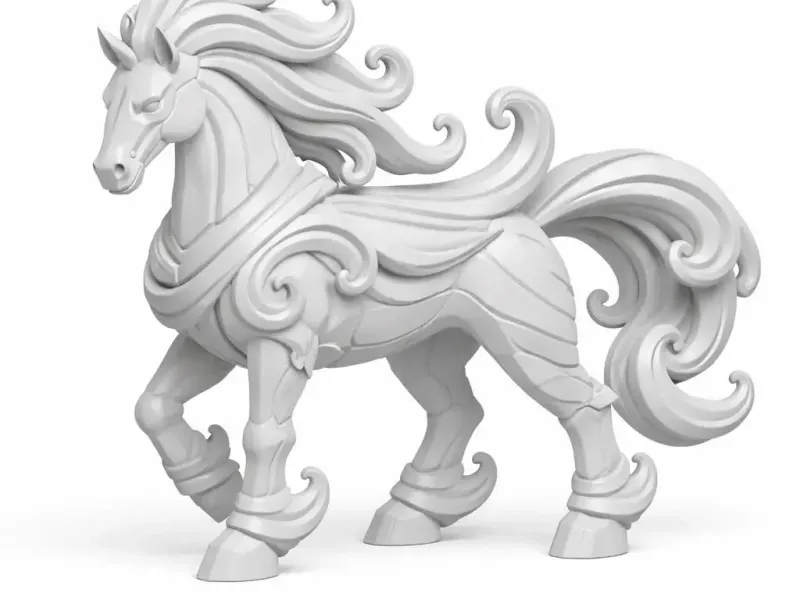 Elemental Horse of the Wind