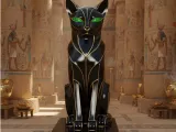 Cat statue-0