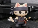 🐱 Estatueta de Gato Ninja-0
