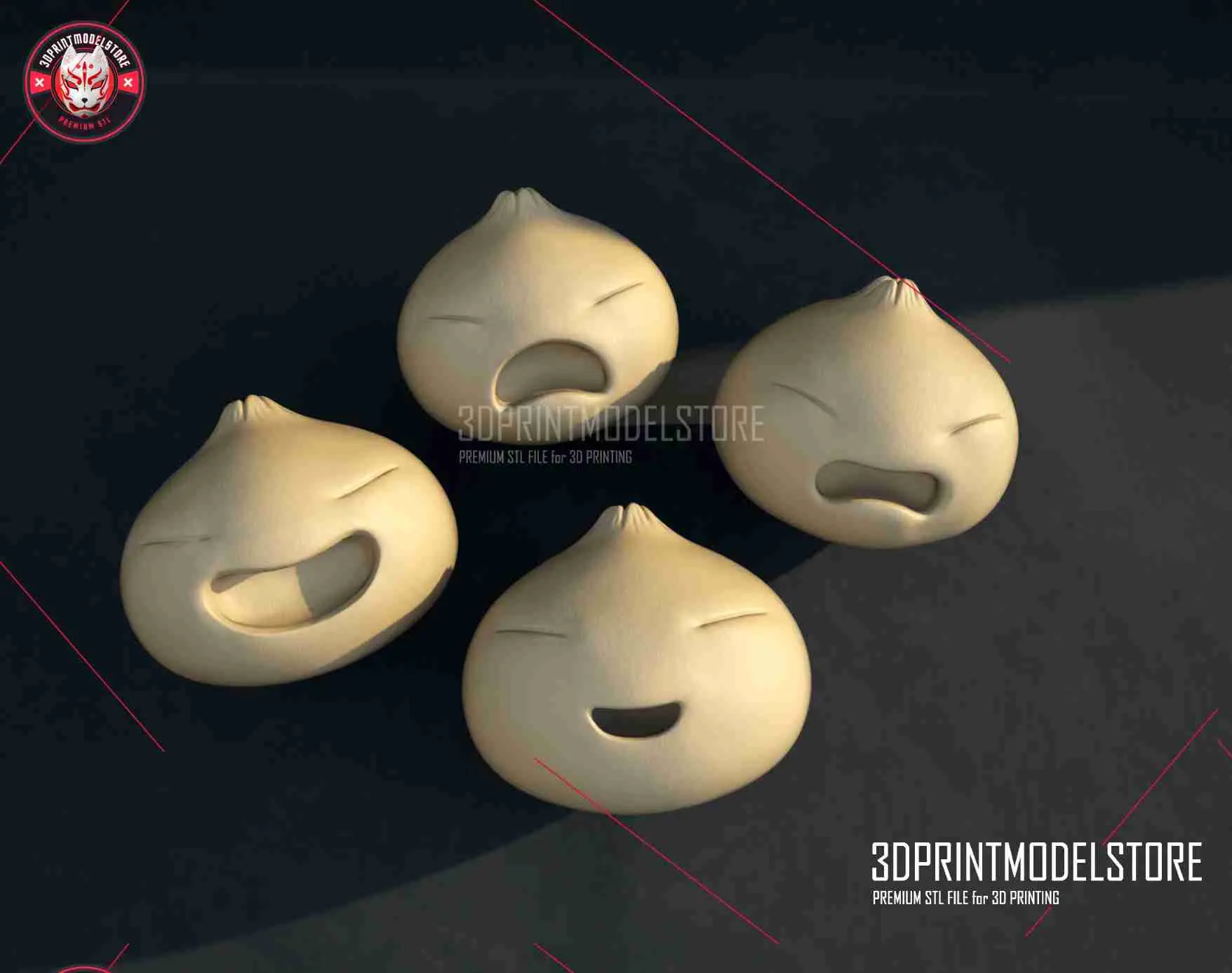BAO Cute Miniature Cartoon Sculpture