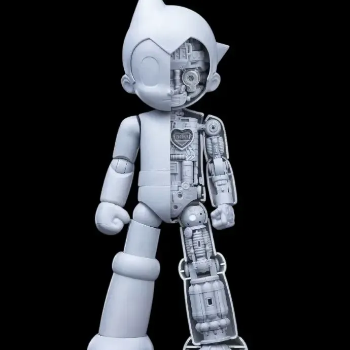Astro Boy Mecha STL – Classic Anime Robot Hero Statue – 3D P