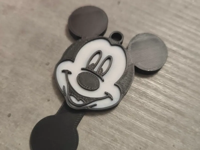 jeton caddie porte-clé mickey