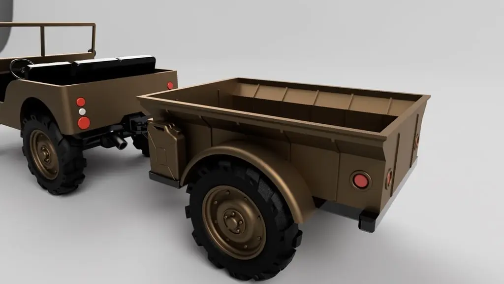 WILLYS JEEP Remolque
