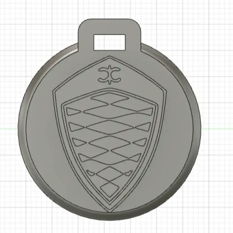 Pendentif porte clé Koenigsegg / Koenigsegg Key ring ornemen