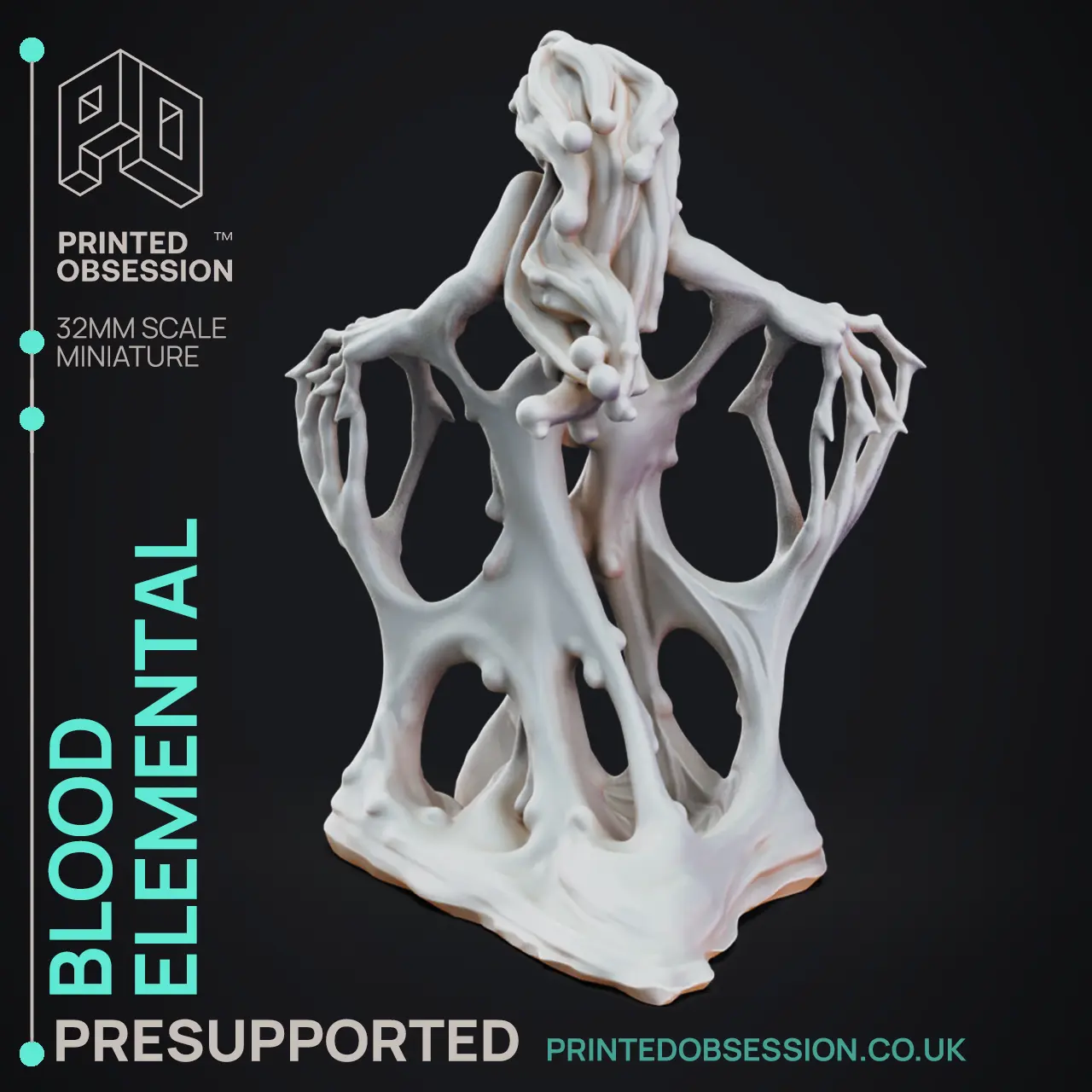 Blood Elemental - The Mists of Change - PRESUPPORTED - D&D