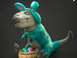 EASTER DINOSAUR-1