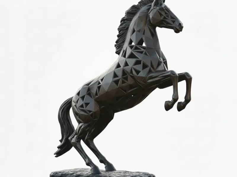 Heroic Voronoi Hollow Horse
