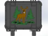 Compact Container Deer Design-2