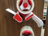 Discreet Floating Packing Tape Gun Wall Mount-0