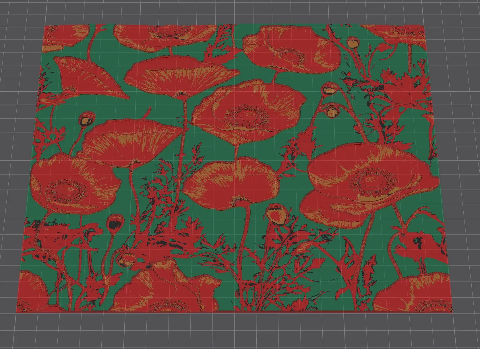 Poppy Dfx File 3D Printer Files | 3MF File | Poppies | Creality Cloud