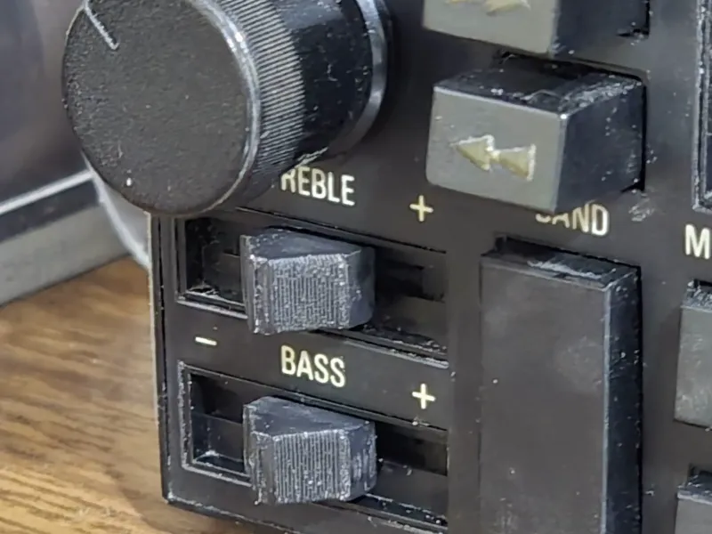 Alpine 7245 Bass/Treble Slider Knob