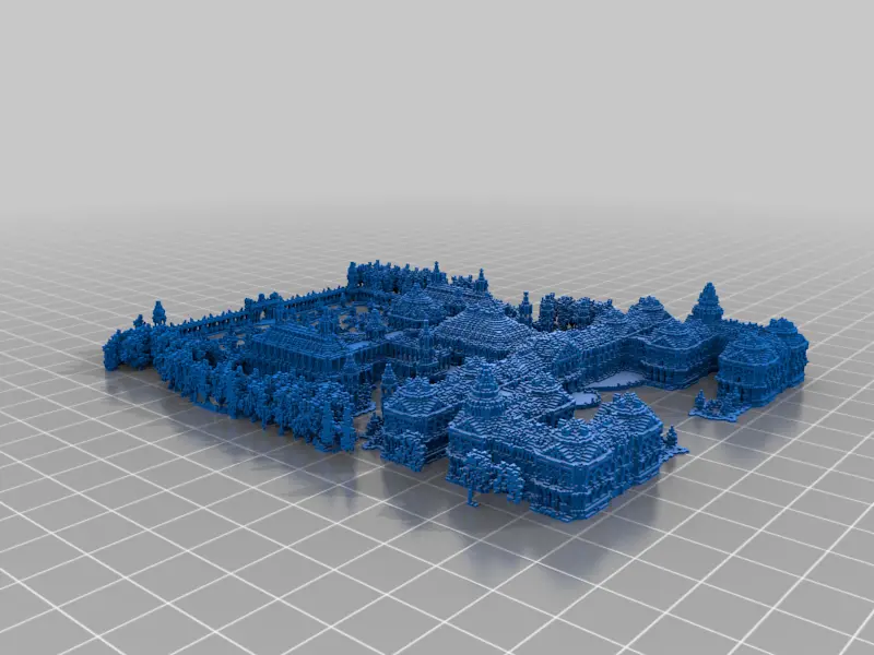 Minecraft Cinderella Castle