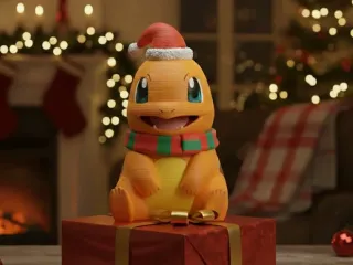 Charmander Christmas
