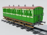 Cambrian Railways Third Class Carriage Replica-3