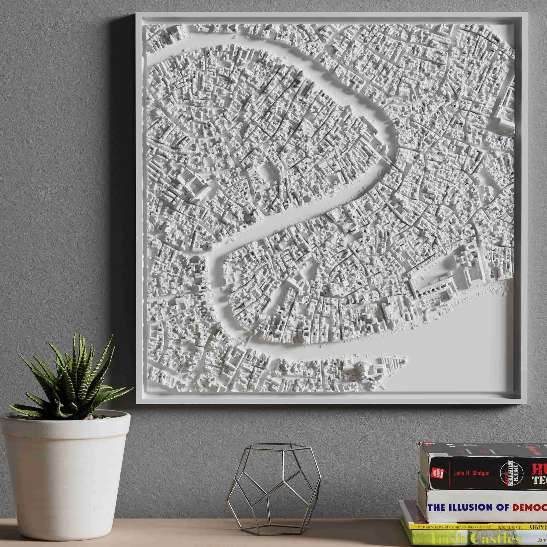 3D-Modell von Venedig, Italien