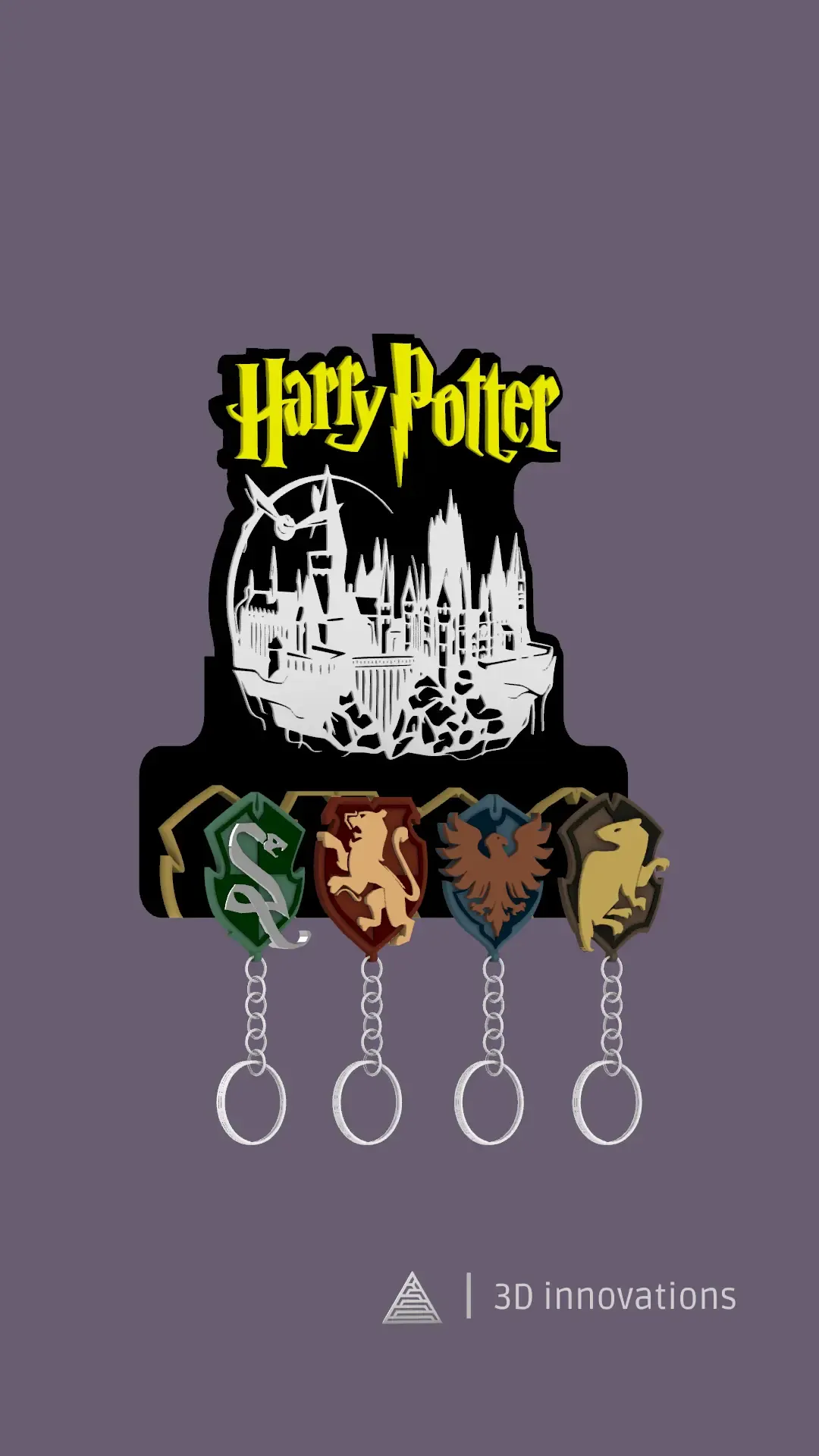 Holder Keychain Harry Potter