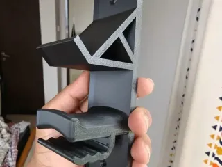 Controller and Headphone wall mount stand with Cable holder