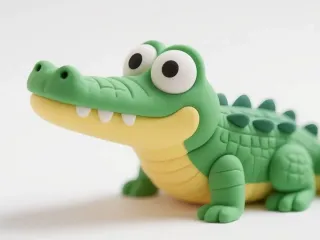 可爱小鳄鱼
