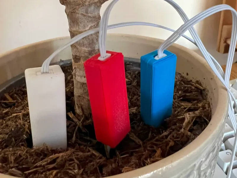 Case for Pimoroni Grow Moisture Sensors