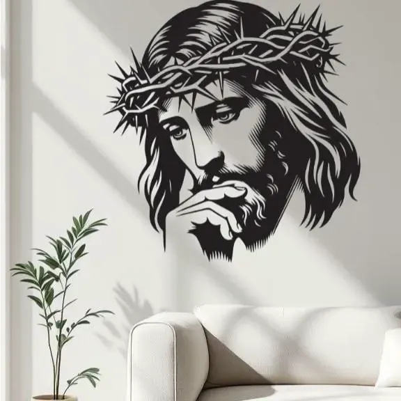 Jesus's think wall art