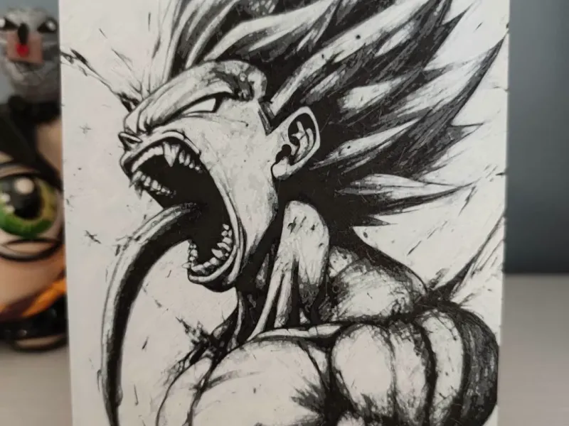 Hueforge Goku Super Saiyan with Venom