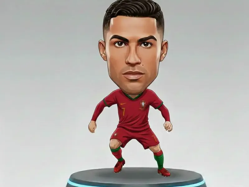 Verzamelminiatuur: Cristiano Ronaldo (Bobblehead/Chibi s