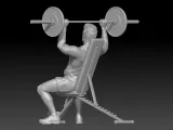 gym lifting weights man 2-2