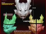 Naruto Kurama Mask - Anime Cosplay Halloween - Kitsune Fox-5