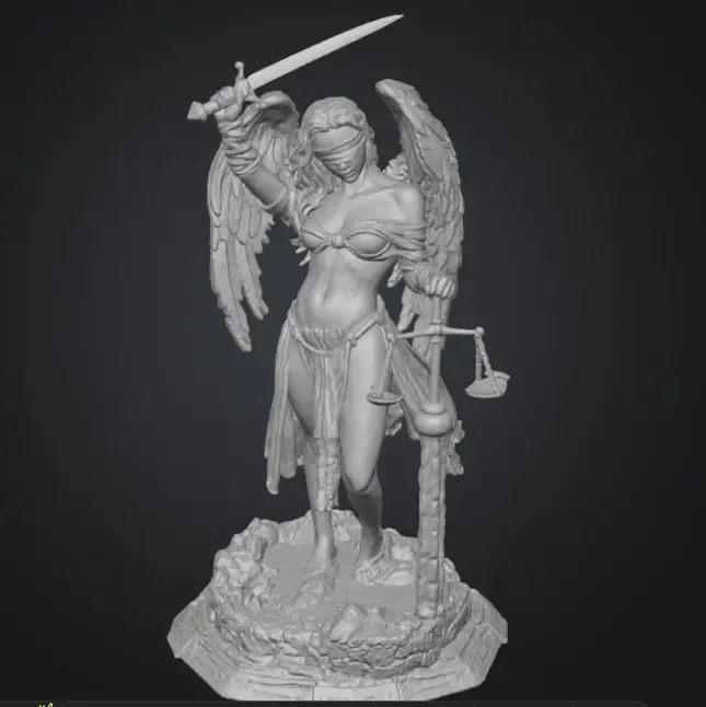 Sweet lady justice