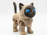 Siamese Cat - Articulated Multicolor-2