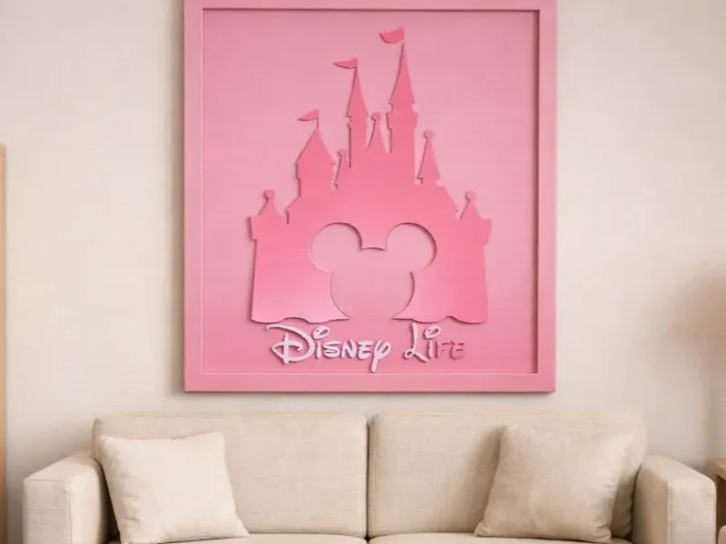decoración castillo disney 