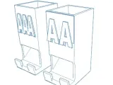 Battery Holder (AAA,AA Battery)-1
