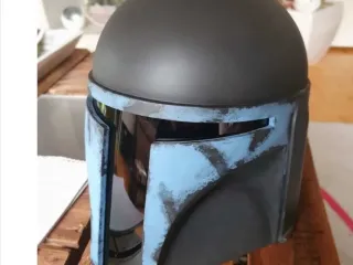 The Mandalorian helmet