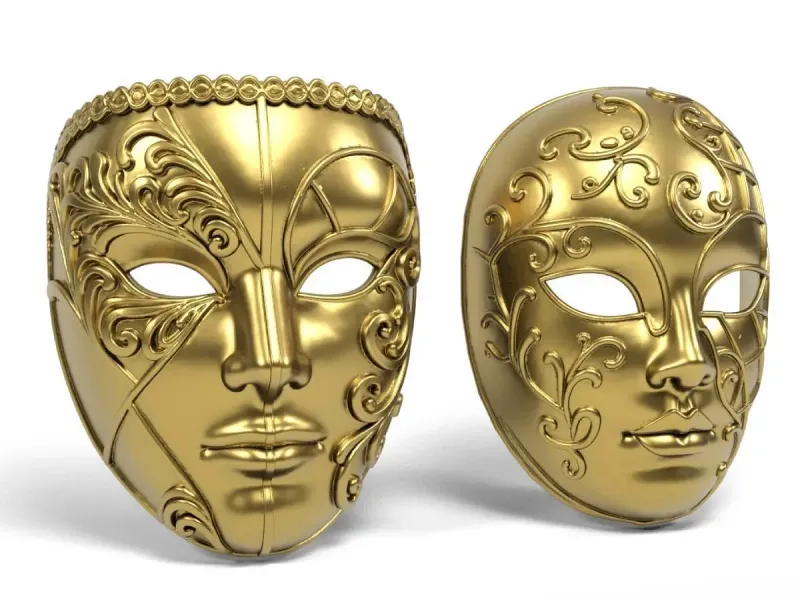 Venetiaanse Maskers 4