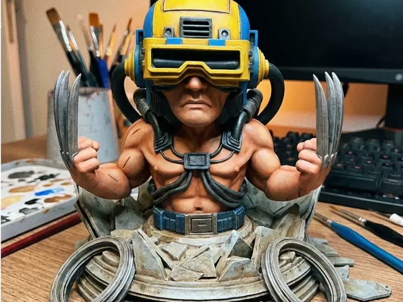 Wolverine Weapon X Bust | Logan Marvel | High Detail Figure