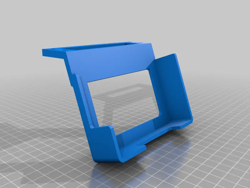 IKEA Lack Mount for Raspberry Pi with 7" Screen - Underneath