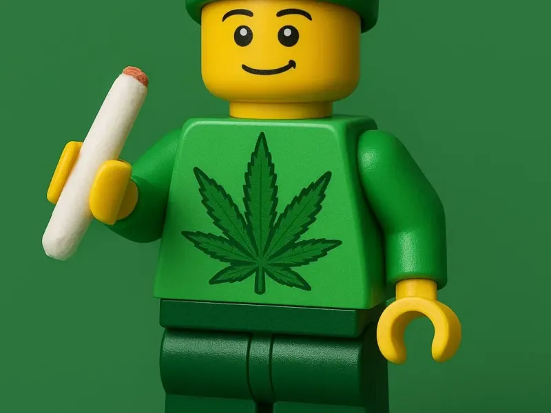 Cannabis Lego Figure