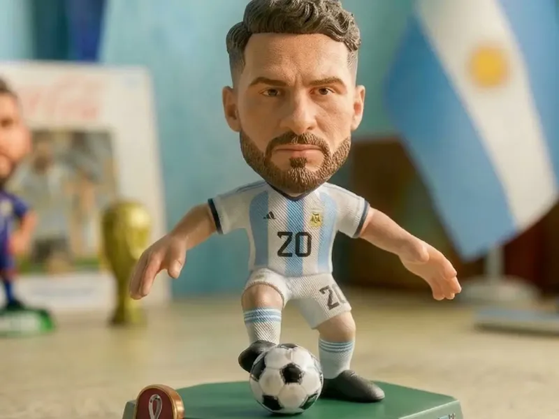 LLavero de Campeones del Mundo 2022 - Alexis Mac Allister